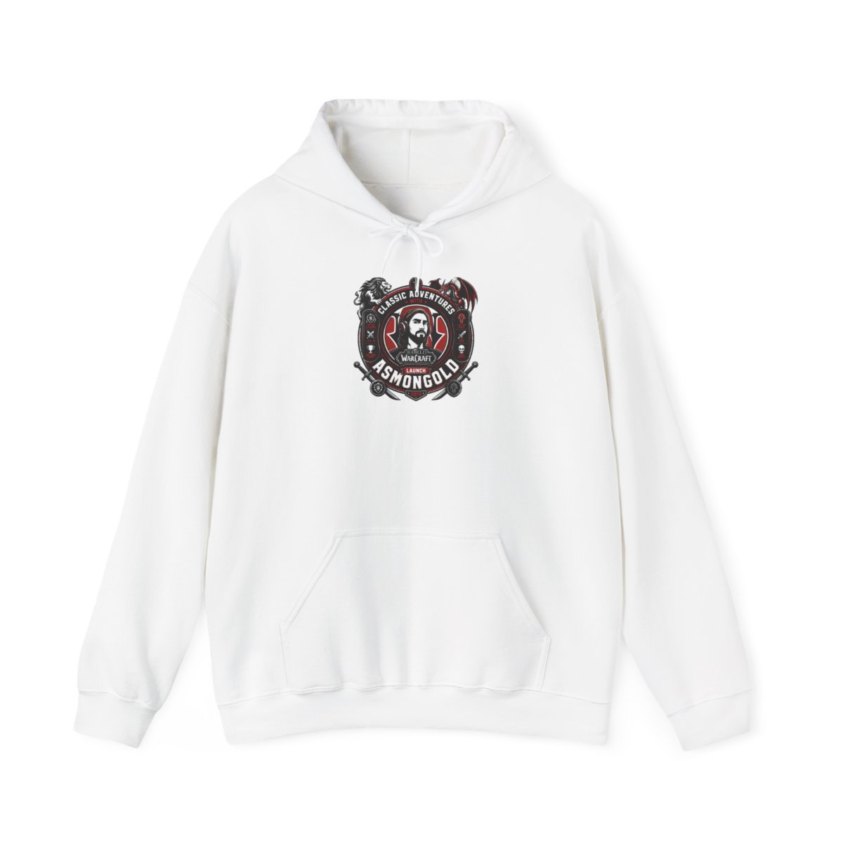 Asmongold "World of Warcraft: Classic Launch" Hoodie - Official Hoodies merchandise